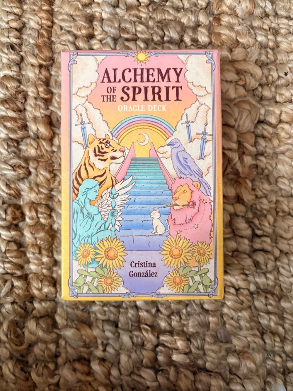 Alchemy of the Spirit Oracle Deck - Pastel Rainbow Artwork